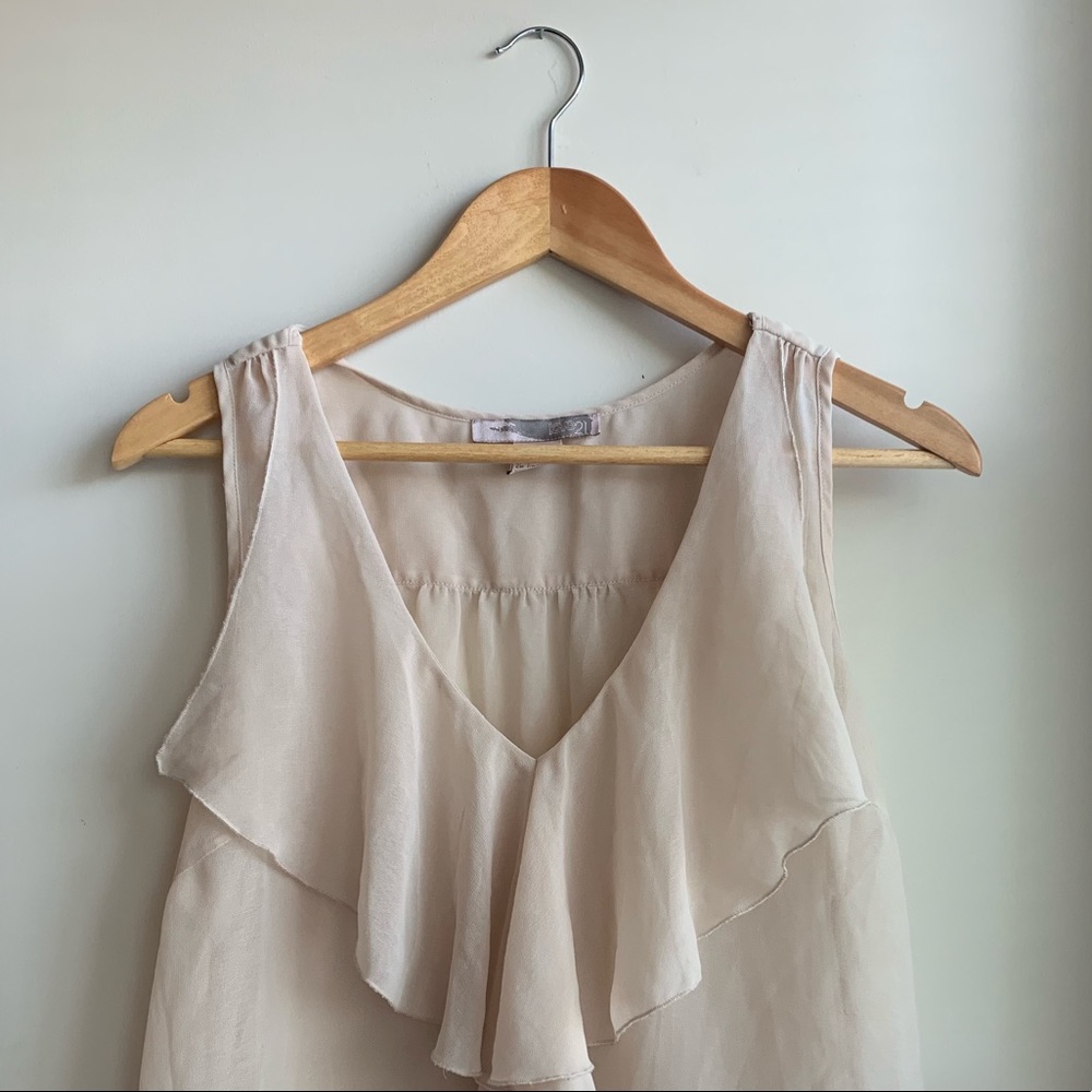 Beige blouse